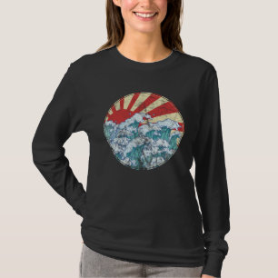 Die große Welle vor Kanagawa Hokusai inspirierte J T-Shirt
