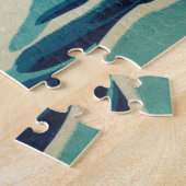 Die große Welle vor Kanagawa - Hokusai Japan Artis Puzzle (Seite)