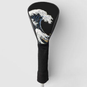 Die große Welle vor Kanagawa Hokusai, japanische K Golf Headcover