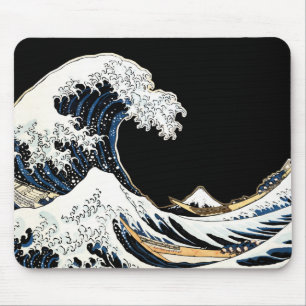 Die große Welle vor Kanagawa Hokusai, japanische K Mousepad