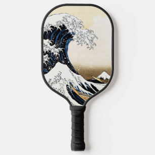 Die große Welle vor Kanagawa Hokusai, japanische K Pickleball Schläger