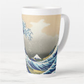 Die große Welle vor Kanagawa Hokusai Katsushika Milchtasse (Rechte Ecke)