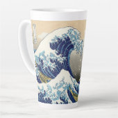 Die große Welle vor Kanagawa Hokusai Katsushika Milchtasse (Linke Ecke)