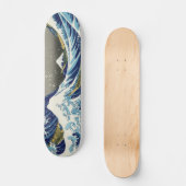 Die große Welle vor Kanagawa Hokusai Katsushika Skateboard (Vorderseite)