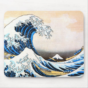 Die große Welle vor Kanagawa, Hokusai Mousepad