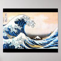 Die große Welle vor Kanagawa, Hokusai