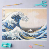 Die große Welle vor Kanagawa, Hokusai Seidenpapier (Basteln)
