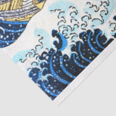 Die große Welle vor Kanagawa, Hokusai Seidenpapier (Ausschnitt)