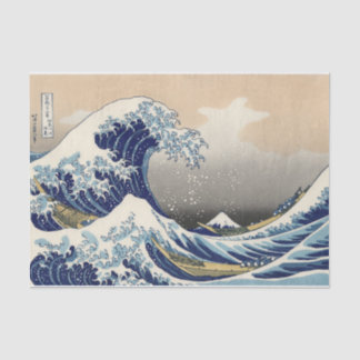 Die große Welle vor Kanagawa Hokusai Seidenpapier