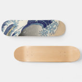 Die große Welle vor Kanagawa Hokusai Skateboard (Horizontal)