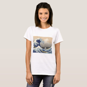 Die große Welle vor Kanagawa Hokusai T-Shirt