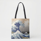 Die große Welle vor Kanagawa Hokusai Tasche (Vorderseite)