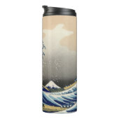 Die große Welle vor Kanagawa Hokusai Thermosbecher (Nach rechts gedreht)