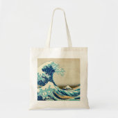 Die große Welle vor Kanagawa - Hokusai Tragetasche (Vorne)