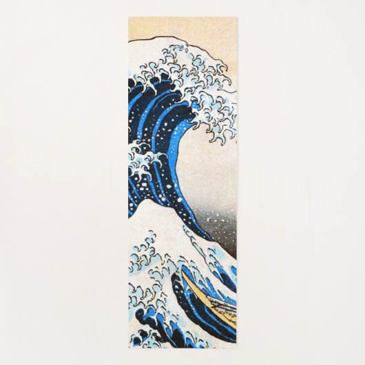 Die große Welle vor Kanagawa, Hokusai Yogamatte (Vorderseite)