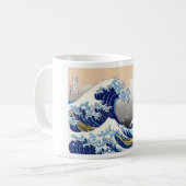 Die große Welle vor Kanagawa Kaffeetasse (Vorderseite Links)