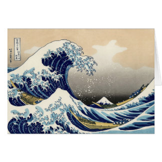 Die große Welle vor Kanagawa Karte