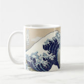 Die große Welle vor Kanagawa Katsushika Hokusai Kaffeetasse (Links)
