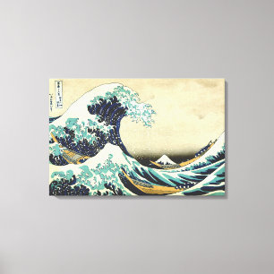 Die große Welle vor Kanagawa Katsushika Hokusai Leinwanddruck