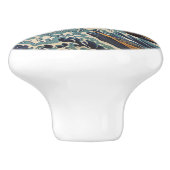 Die große Welle vor Kanagawa Keramikknauf (Seitenansicht)