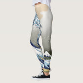 Die große Welle vor Kanagawa Leggings (Links)