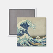 Die große Welle vor Kanagawa Magnet (Vorderseite/Rückseite)