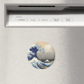 Die große Welle vor Kanagawa Magnet (In Situ (Geschirrspüler))