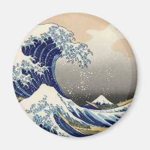 Die große Welle vor Kanagawa Magnet