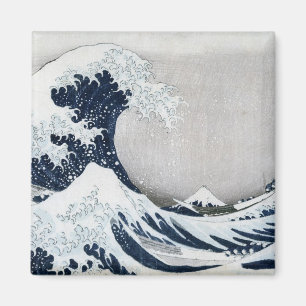 Die große Welle vor Kanagawa Magnet