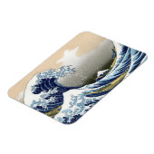 Die große Welle vor Kanagawa Magnet (Linke Seite)