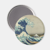 Die große Welle vor Kanagawa Magnet (Vorderseite/Rückseite)