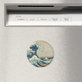 Die große Welle vor Kanagawa Magnet (In Situ (Geschirrspüler))