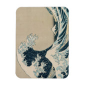 Die große Welle vor Kanagawa Magnet (Vertikal)