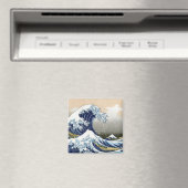 Die große Welle vor Kanagawa Magnet (In Situ (Geschirrspüler))