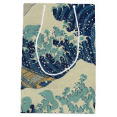 Die große Welle vor Kanagawa Mittlere Geschenktüte (Rückseite)