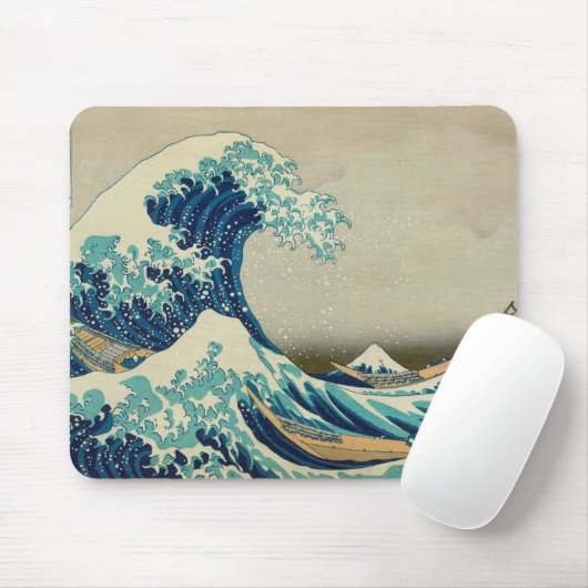 Die große Welle vor Kanagawa Mousepad (Mit Mouse)
