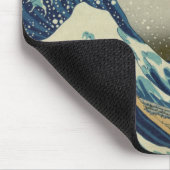 Die große Welle vor Kanagawa Mousepad (Ecke)