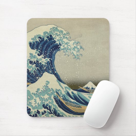 Die große Welle vor Kanagawa Mousepad (Mit Mouse)