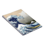 Die große Welle vor Kanagawa Notizblock (Rechte Seite)