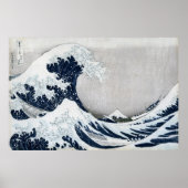 Die große Welle vor Kanagawa Poster (Vorne)