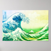 Die große Welle vor Kanagawa Poster (Vorne)