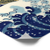 Die große Welle vor Kanagawa-Poster Poster (Ecke)