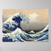 Die große Welle vor Kanagawa-Poster Poster (Vorne)