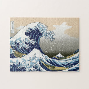 Die große Welle vor Kanagawa Puzzle