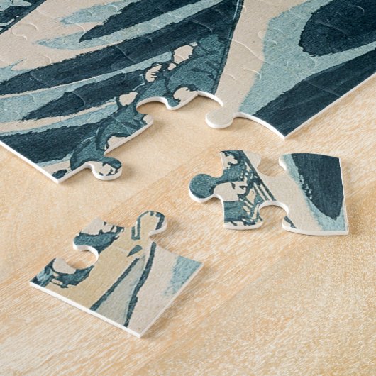 Die große Welle vor Kanagawa Puzzle (Seite)