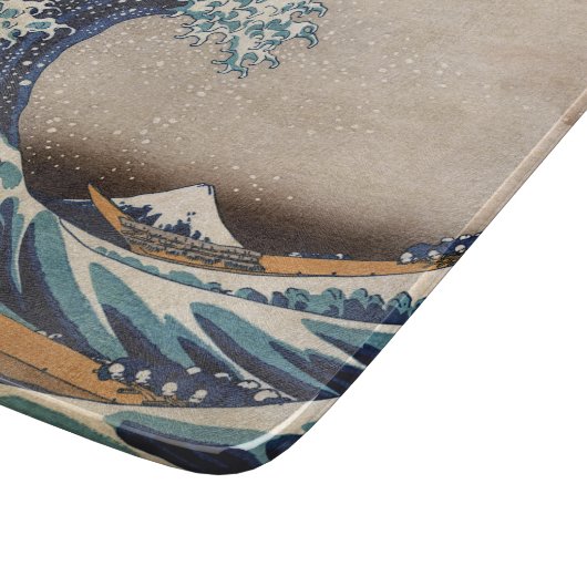 Die große Welle vor Kanagawa Schneidebrett (Ecke)