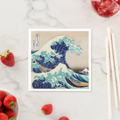 Die große Welle vor Kanagawa Serviette (Beispiel)
