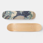 Die große Welle vor Kanagawa Skateboard (Horizontal)