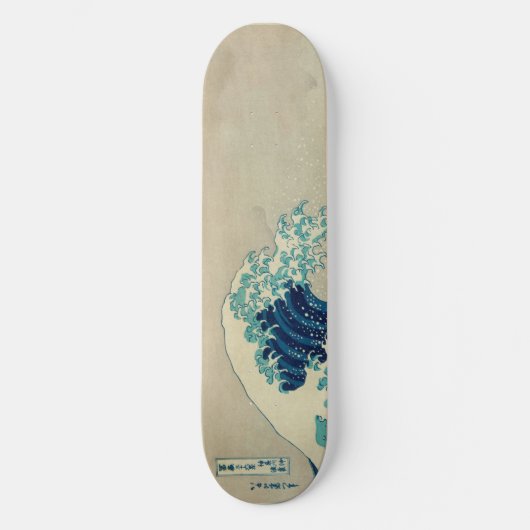 Die große Welle vor Kanagawa Skateboard (Vorderseite)