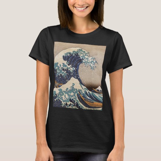 Die große Welle vor Kanagawa T-Shirt (Vorderseite)